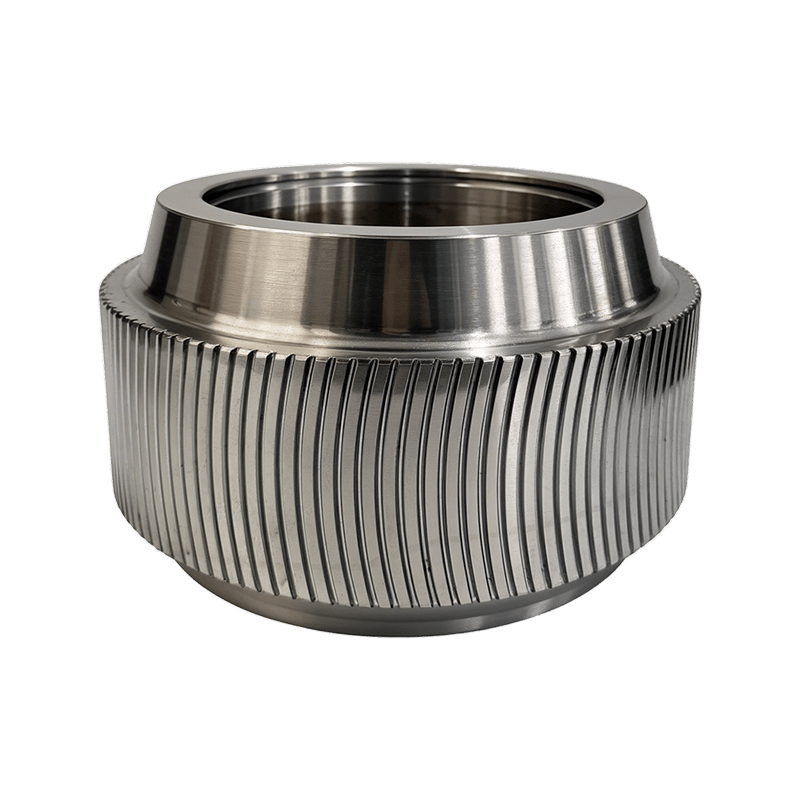Curved Tooth Roller Shell for Pellet Mill